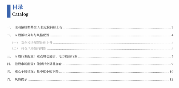 中国银河策略：公募基金2026Q1持仓有哪些看点？
